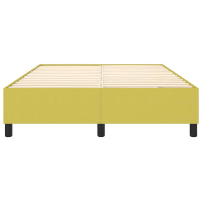 Boxspring bed 140x190 cm stof groen