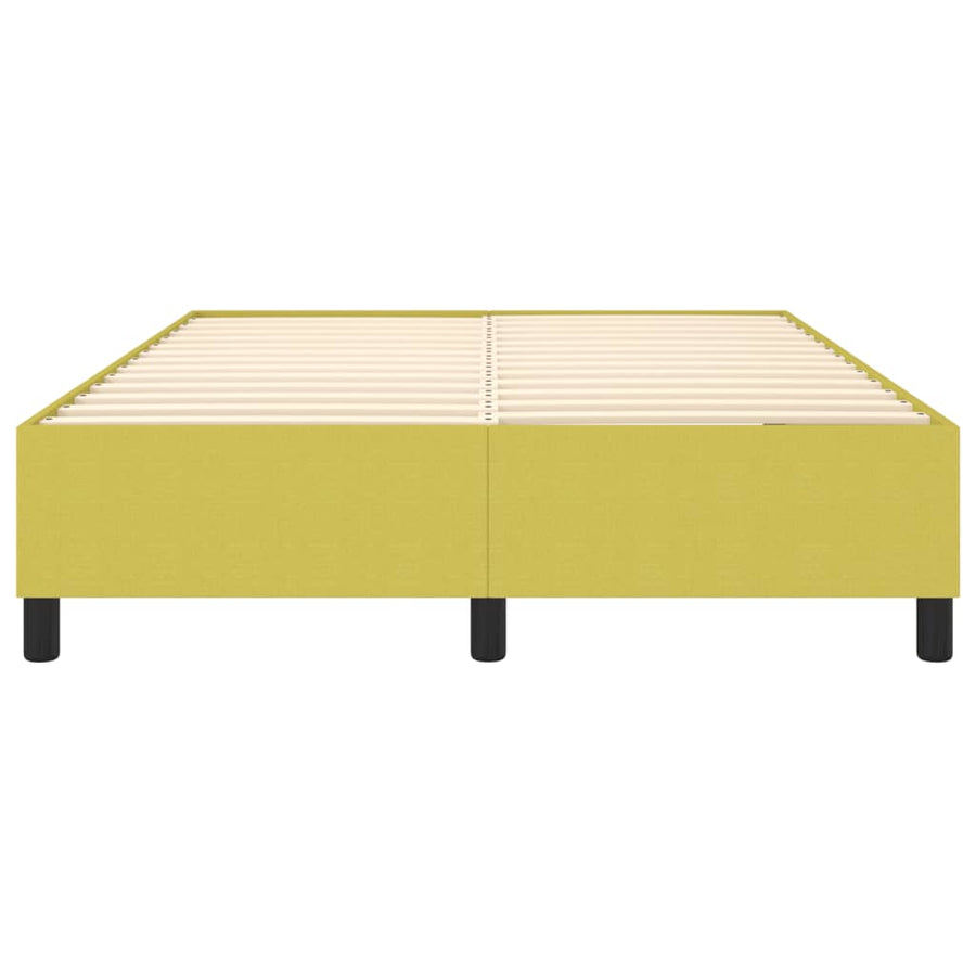 Boxspring bed 140x190 cm stof groen