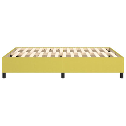 Boxspring bed 140x190 cm stof groen