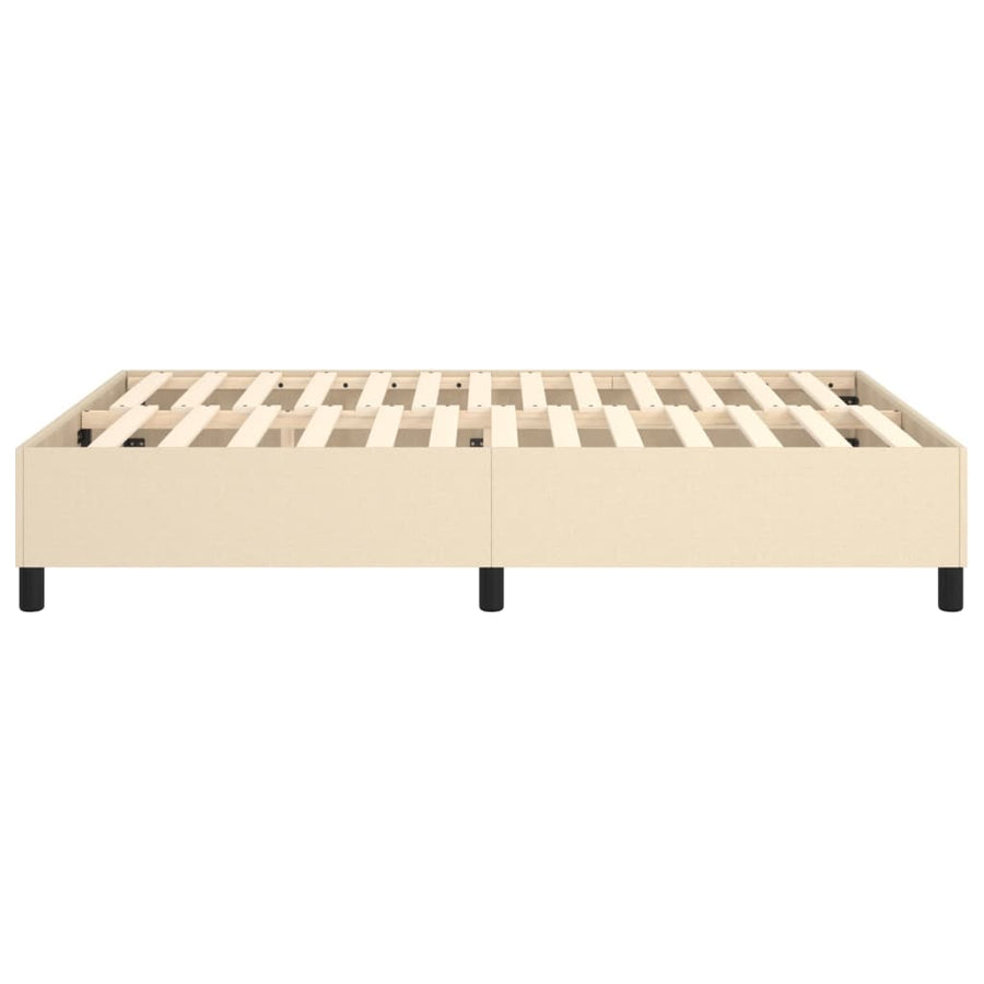 Boxspringframe Stof Kleurig Crème 140 x 200 cm 35 cm