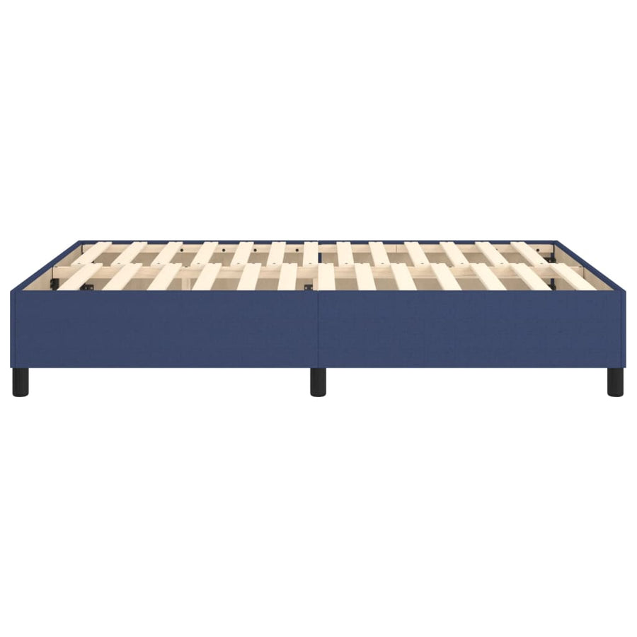 Boxspringframe Stof Blauw 140 x 200 cm 35 cm