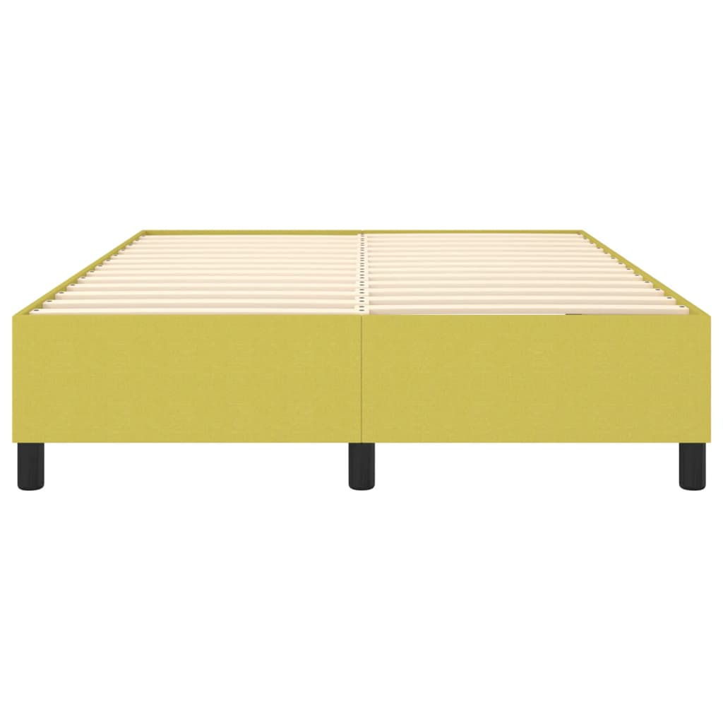 Boxspring bed 140x200 cm stof groen