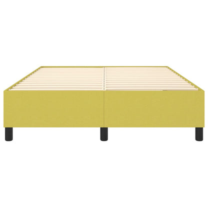 Boxspring bed 140x200 cm stof groen