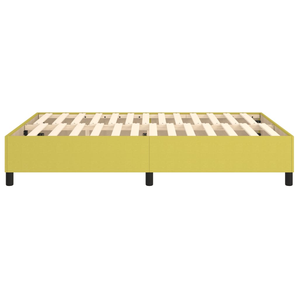 Boxspring bed 140x200 cm stof groen