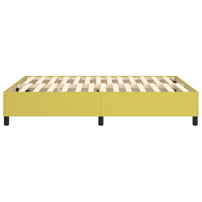 Boxspring bed 140x200 cm stof groen