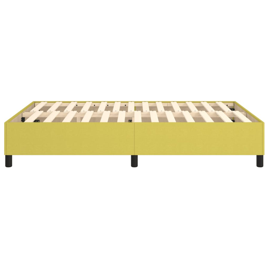Boxspring bed 140x200 cm stof groen
