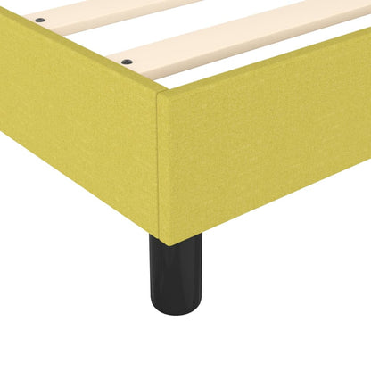 Boxspring bed 140x200 cm stof groen