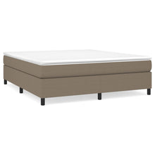 Boxspringframe Stof Taupe 160 x 200 cm 35 cm