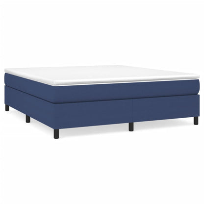 Boxspringframe Stof Blauw 160 x 200 cm 35 cm