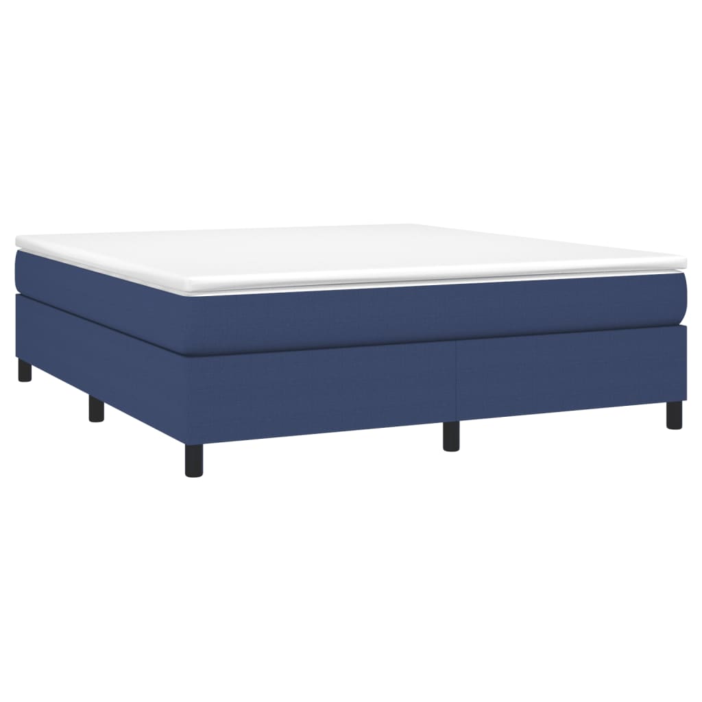 Boxspringframe Stof Blauw 160 x 200 cm 35 cm
