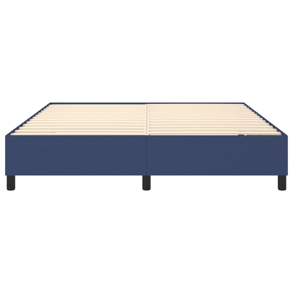 Boxspringframe Stof Blauw 160 x 200 cm 35 cm