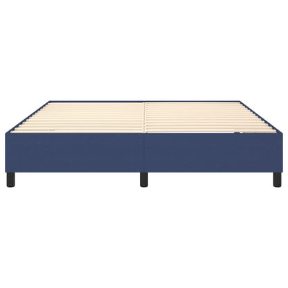 Boxspringframe Stof Blauw 160 x 200 cm 35 cm