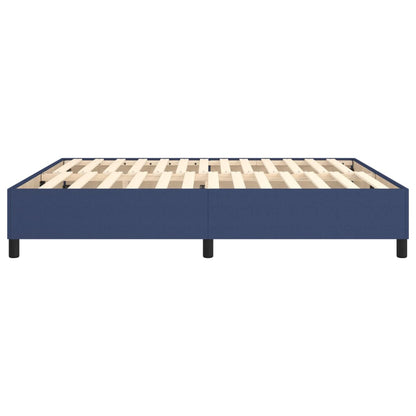 Boxspringframe Stof Blauw 160 x 200 cm 35 cm