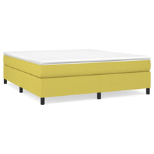 Boxspring bed 160x200 cm stof groen