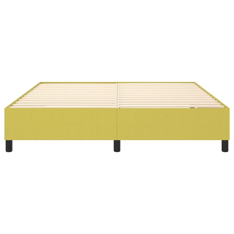 Boxspring bed 160x200 cm stof groen