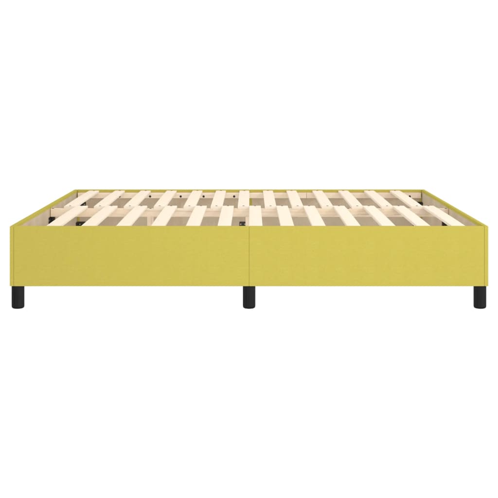 Boxspring bed 160x200 cm stof groen