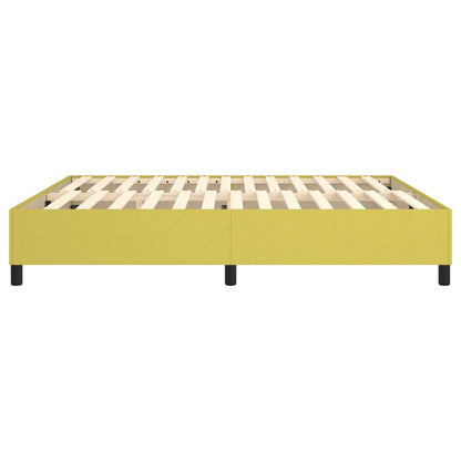 Boxspring bed 160x200 cm stof groen