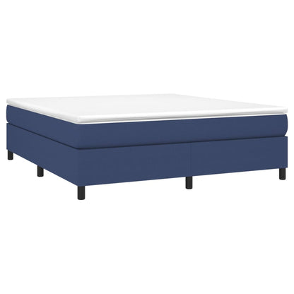 Boxspringframe Stof Blauw 180 x 200 cm 35 cm