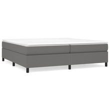 Boxspringframe Stof Donkergrijs 200 x 200 cm 35 cm