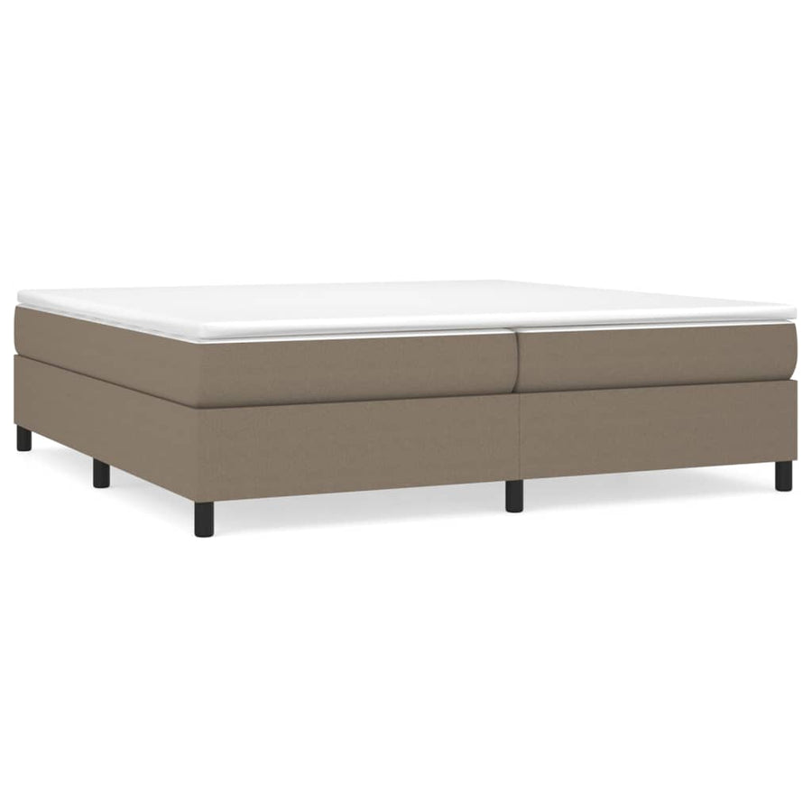 Boxspringframe Stof Taupe 200X200 Cm
