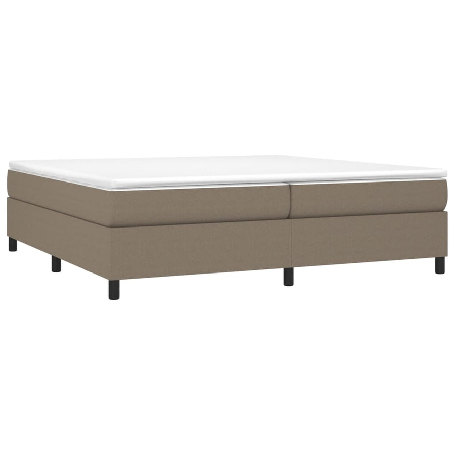 Boxspringframe Stof Taupe 200X200 Cm