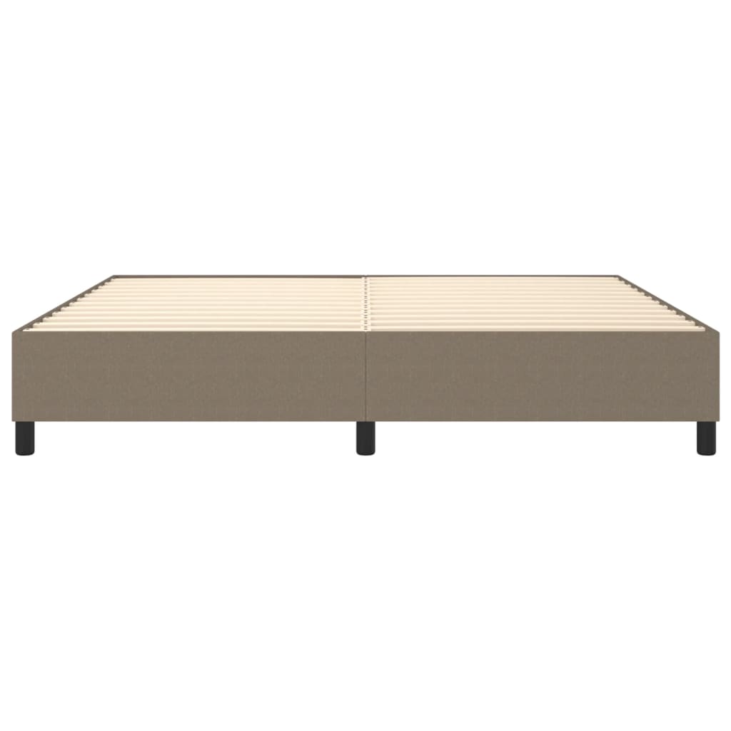 Boxspringframe Stof Taupe 200X200 Cm