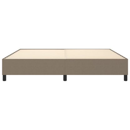 Boxspringframe Stof Taupe 200X200 Cm