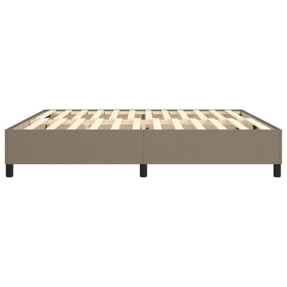 Boxspringframe Stof Taupe 200X200 Cm