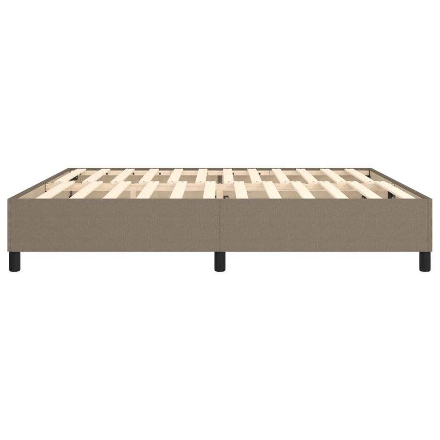 Boxspringframe Stof Taupe 200X200 Cm