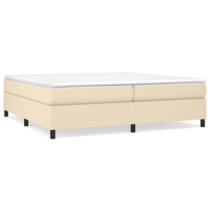 Boxspringframe Stof Kleurig Crème 200 x 200 cm 35 cm