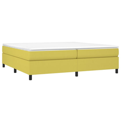 Boxspring bed 200x200 cm stof groen