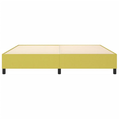 Boxspring bed 200x200 cm stof groen