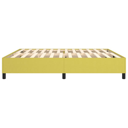 Boxspring bed 200x200 cm stof groen