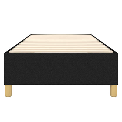 Boxspringframe Stof Zwart 80 x 200 cm 35 cm