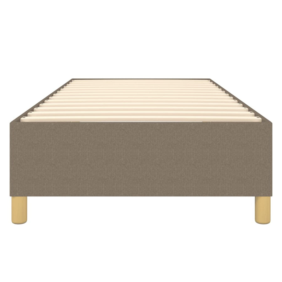 Boxspringframe stof taupe 80x200 cm 80 x 200 cm 35 cm