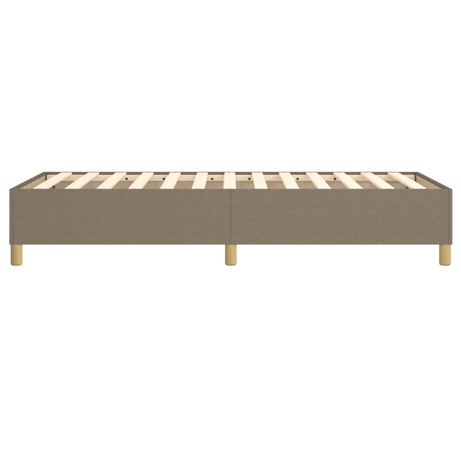 Boxspringframe stof taupe 80x200 cm 80 x 200 cm 35 cm