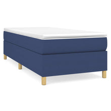 Boxspringframe Stof Blauw 80 x 200 cm 35 cm