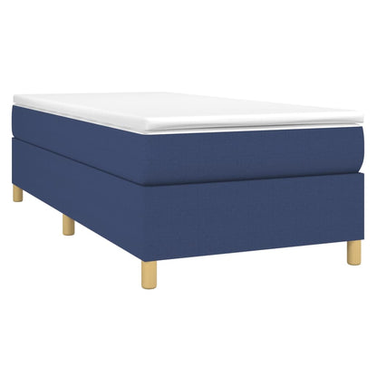 Boxspringframe Stof Blauw 80 x 200 cm 35 cm