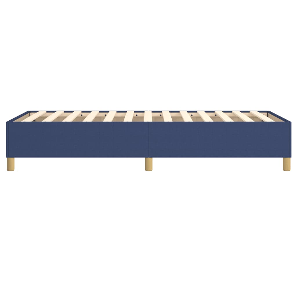 Boxspringframe Stof Blauw 80 x 200 cm 35 cm
