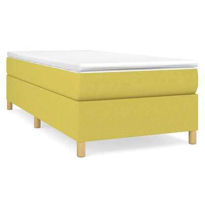 Boxspring bed stof groen 80x200 cm