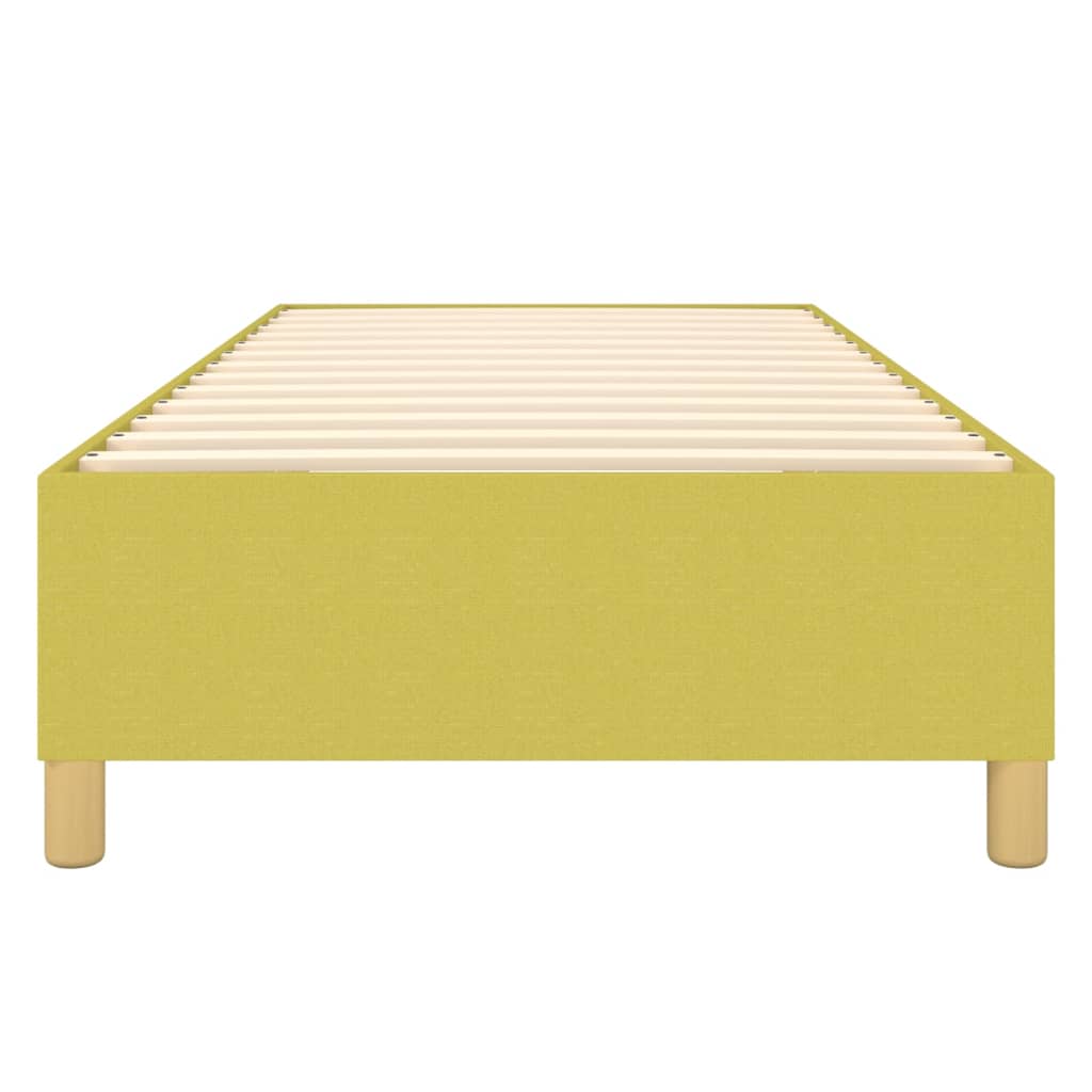 Boxspring bed stof groen 80x200 cm