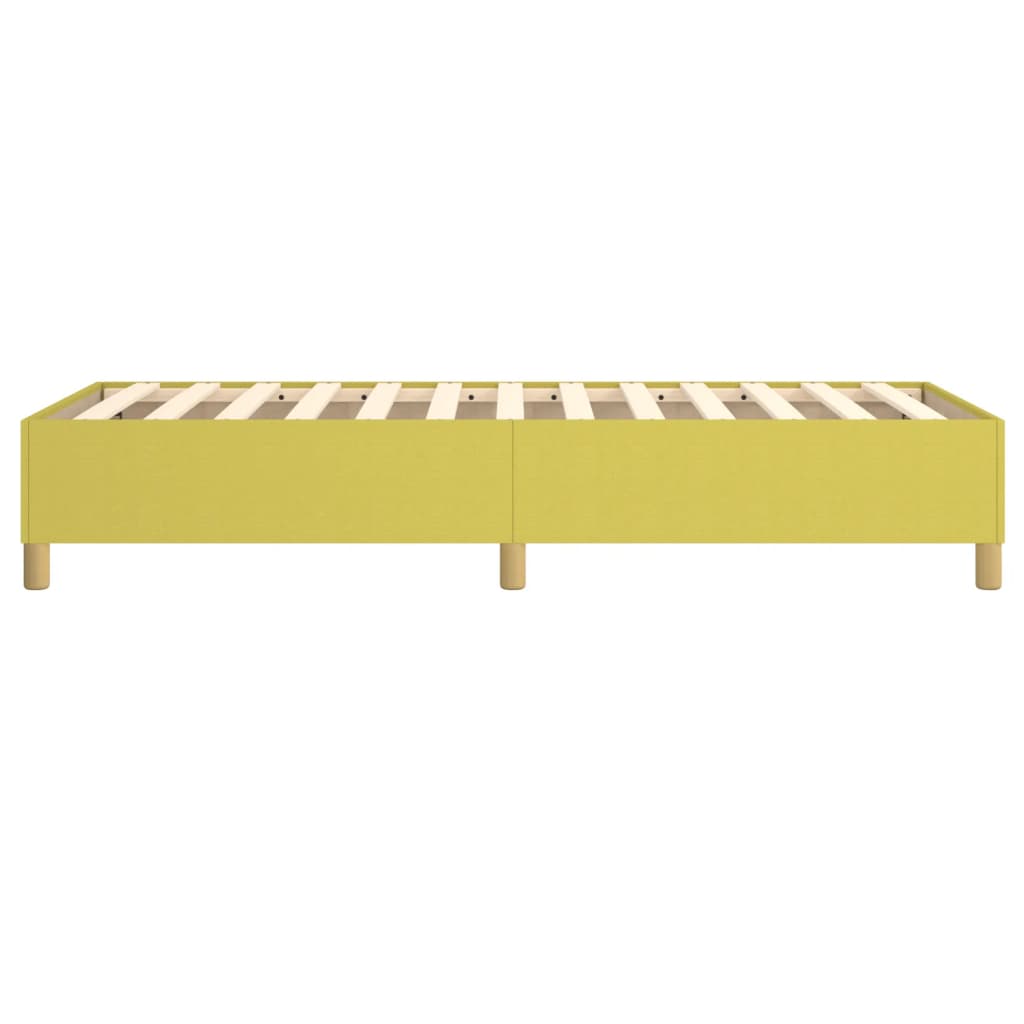 Boxspring bed stof groen 80x200 cm