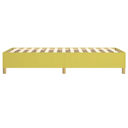 Boxspring bed stof groen 80x200 cm