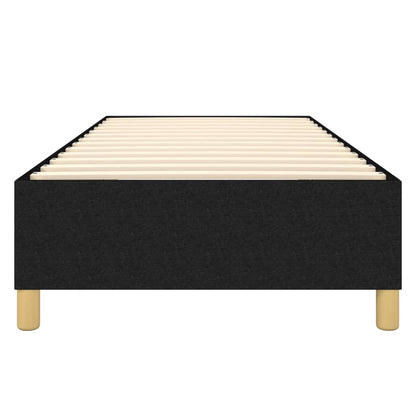 Boxspringframe Stof Zwart 90 x 190 cm 35 cm
