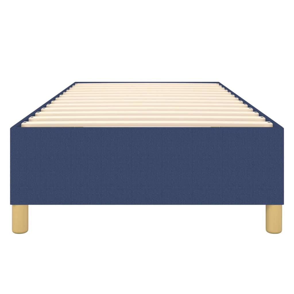Boxspringframe Stof Blauw 90 x 190 cm 35 cm