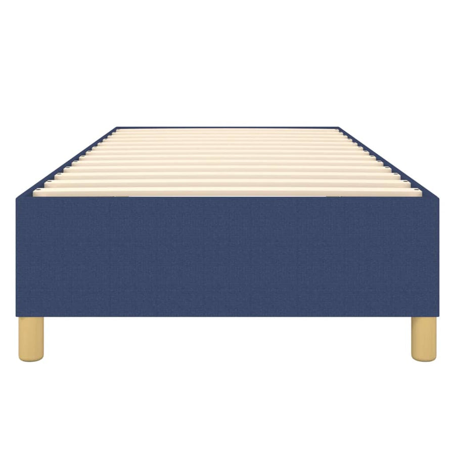 Boxspringframe Stof Blauw 90 x 190 cm 35 cm