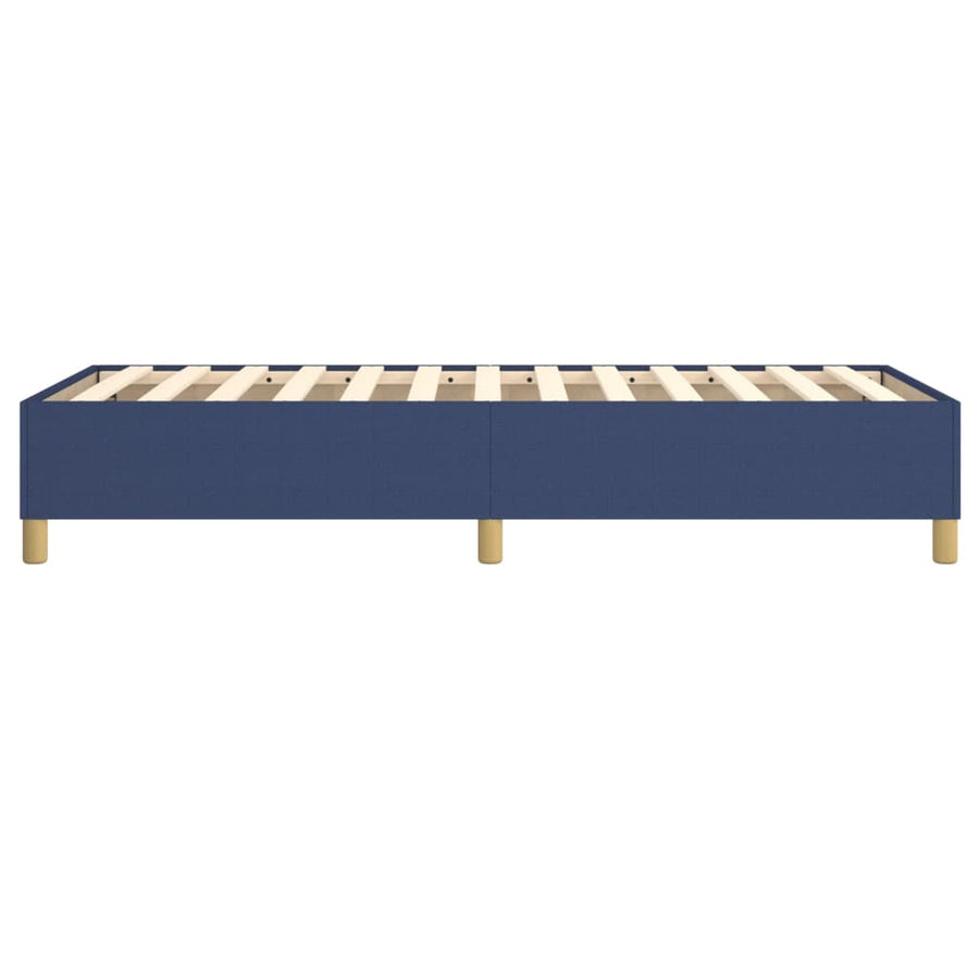 Boxspringframe Stof Blauw 90 x 190 cm 35 cm