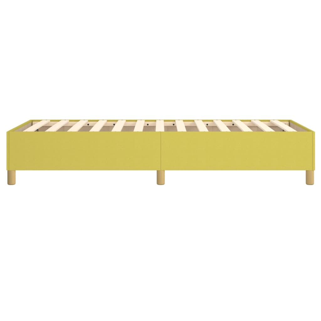 Boxspring bed stof groen 90x190 cm