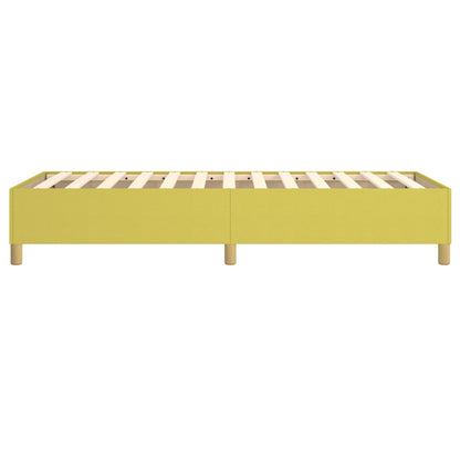 Boxspring bed stof groen 90x190 cm
