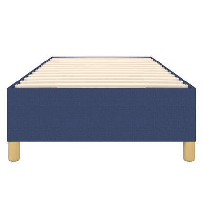 Boxspringframe Stof Blauw 90 x 200 cm 35 cm